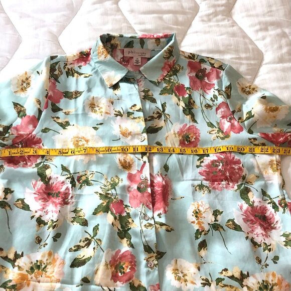 Philosophy by Republic Button-Down Blouse, NWOT, Size L - Picture 7 of 9